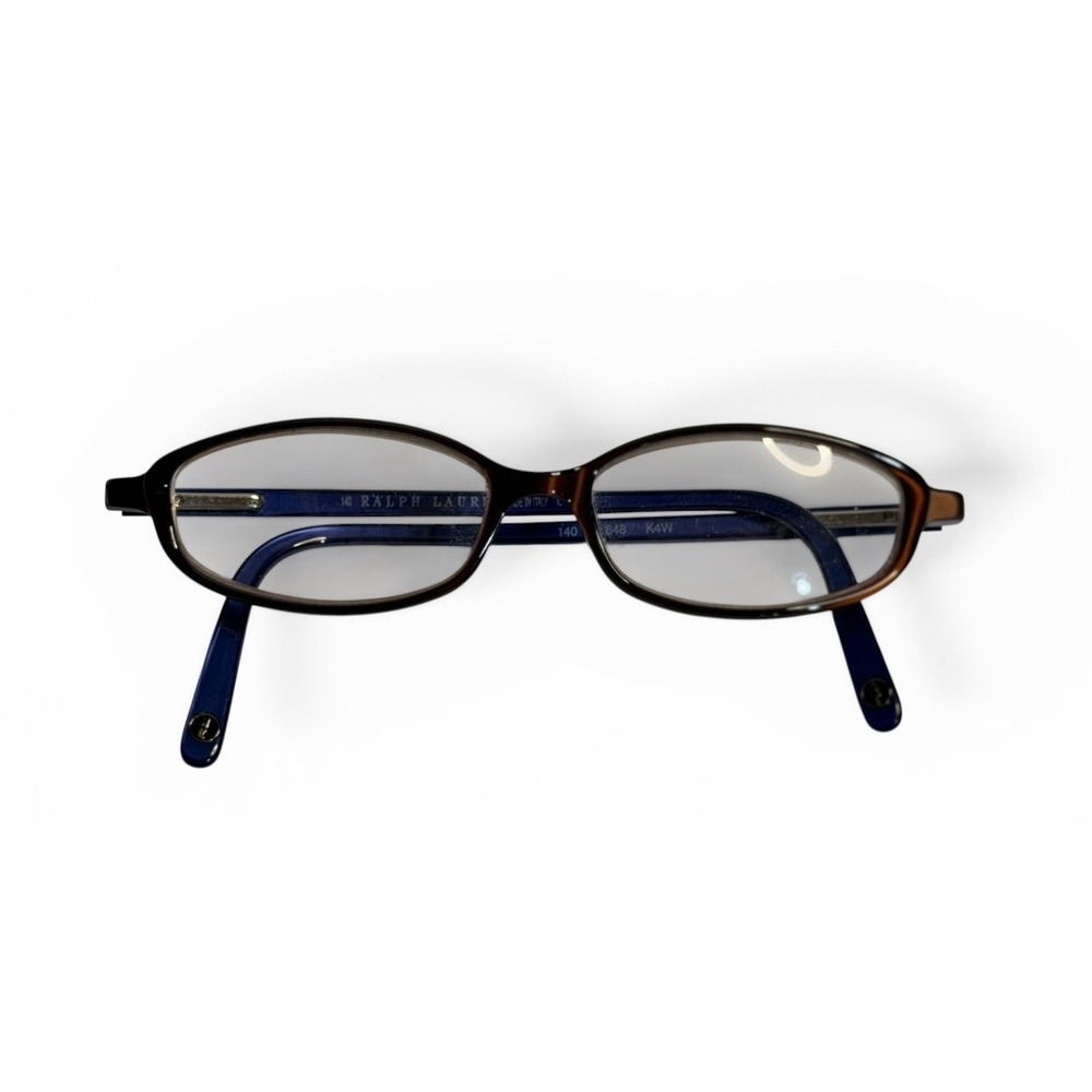 Ralph Lauren Eyeglasses Frames Blue Tortoise RL 648 K4W Italy Oval Women